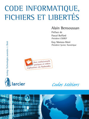 cover image of Code Informatique, fichiers et libertés